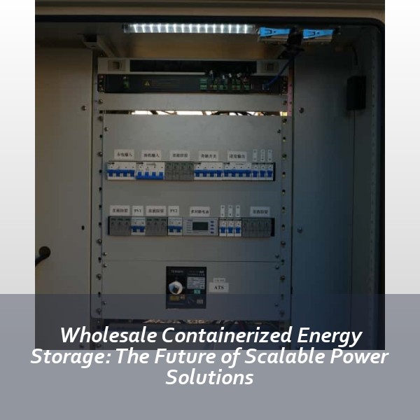Wholesale Containerized Energy Storage: The Future of Scalable Power Solutions
